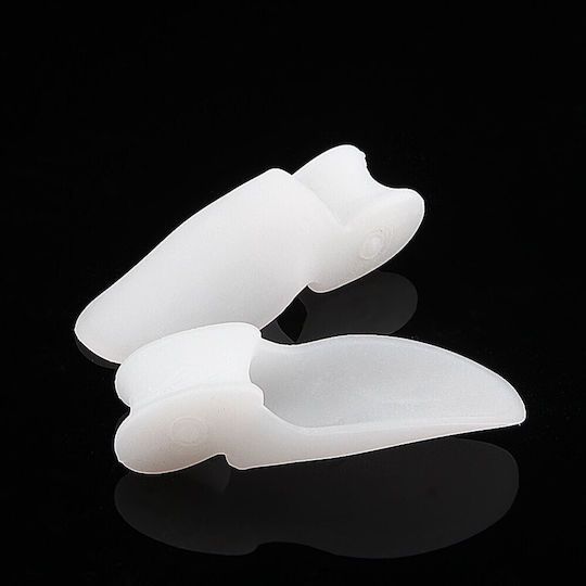 Set of 2 Protective Silicone Toe Separator Foot Pads Bunion