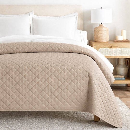 Astron Italy Hotel Bedspread Blanket Single M240xP160cm Gray