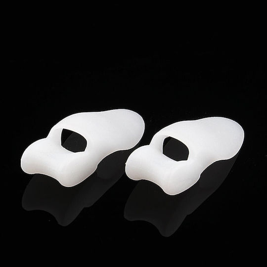 Set of 2 Protective Silicone Toe Separator Foot Pads Bunion