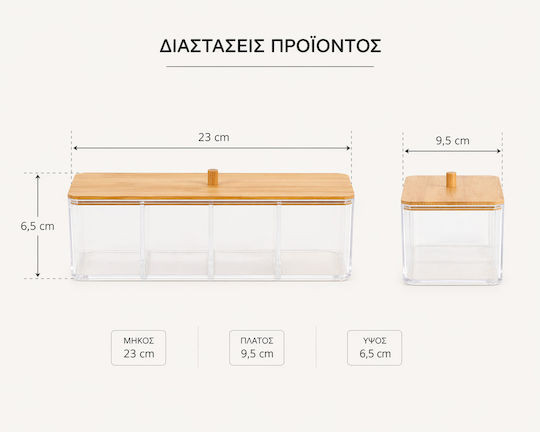 MRShome Θήκη Οργάνωσης Καλλυντικών