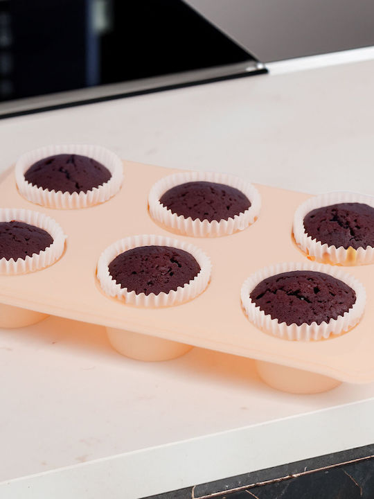 Backform Für Törtchen/Muffins Aus Silikon 30x18cm