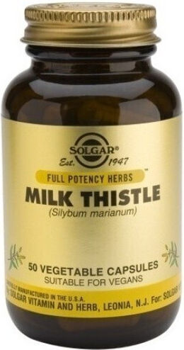 Solgar Milk Thistle 50 φυτικές κάψουλες