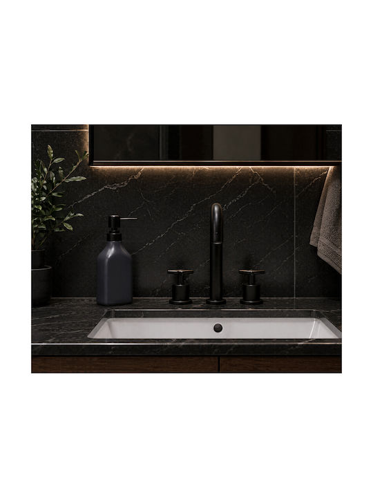 MRShome Dispenser Κεραμικό Μαύρο 350ml