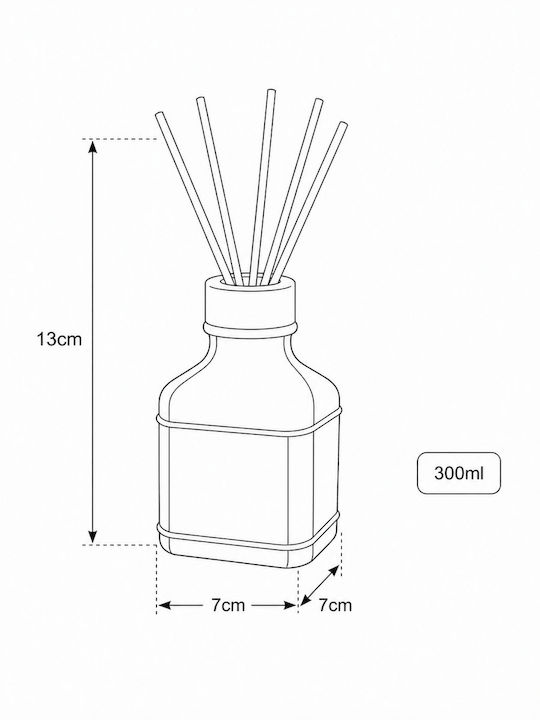 MRShome Spender Glas Transparent 500ml