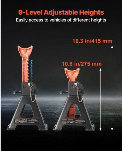 Vevor Vehicle Support Tripod With Lifting Capacity Up To 3 Tons