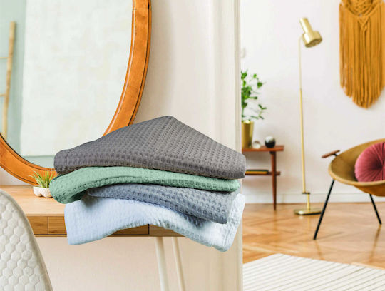 Kipper Single Hotel Pique Blanket 170x260cm