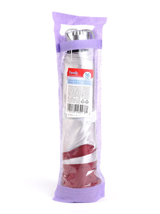 Compact Red Umbrella