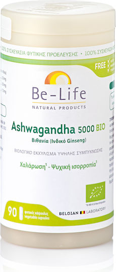 Be-Life Ashwagandha 5000 Bio 90 Mützen