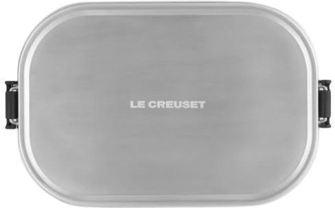 Le Creuset Le Creuset Inox Mittagsbox Mit Fächern Grau 900ml