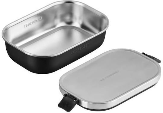 Le Creuset Le Creuset Inox Mittagsbox Mit Fächern Grau 900ml