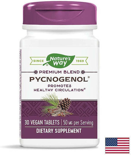Nature's Way Pycnogenol 50мг 30 табове