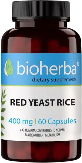 Bioherba Червен Ориз С Мая 500мг 60 Капсули