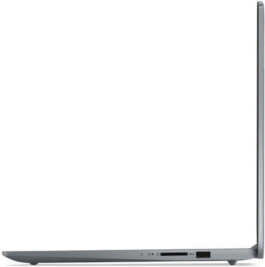 Lenovo IdeaPad Slim 3 15AMN8 15.6" IPS Full HD Ryzen 5-7520U 16GB 512GB SSD Без Операционна Система Арктически Сив Език На Клавиатурата BG