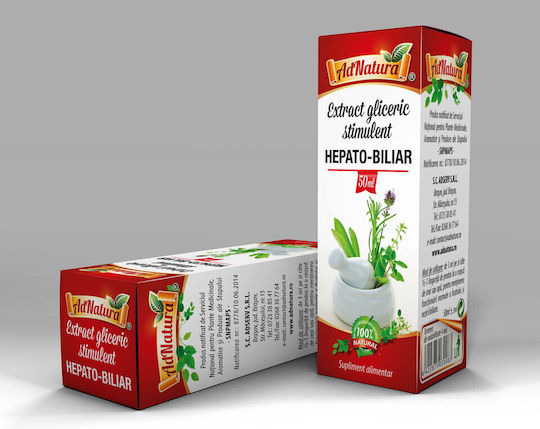 Adnatura Hepato Biliary Gliceric Extract Stimulant 50ml