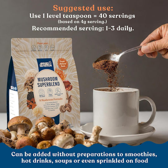 Applied Nutrition Mushroom Blend 160gr Unflavoured