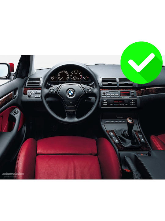 Carmedia Car Audio System for BMW Series 3 (E46) 1998-2005 (Bluetooth/USB/AUX/WiFi/GPS/Apple-Carplay/Android-Auto) with Touch Screen 11.8"