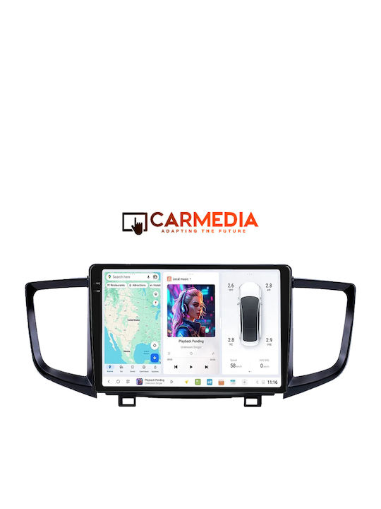 Carmedia Auto-Audiosystem für Honda Pilot 2016-2019 (Bluetooth/USB/WiFi/GPS/Apple-Carplay/Android-Auto) mit Touchscreen 9.5"