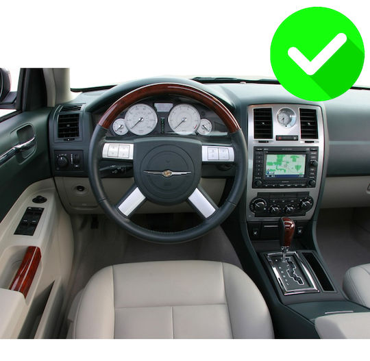 Carmedia Car Audio System Chrysler 300C 2005-2010 (Bluetooth/USB/AUX/WiFi/GPS/Apple-Carplay/Android-Auto) with Touch Screen 11.8"