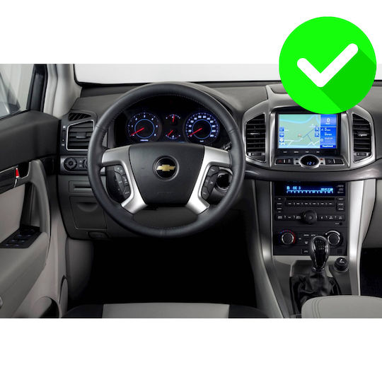 Carmedia Car Audio System for Chevrolet Captiva 2012 (Bluetooth/USB/WiFi/GPS/Apple-Carplay/Android-Auto) with Touch Screen 9"