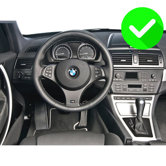 Carmedia Ηχοσύστημα Αυτοκινήτου για BMW X3 (E83) 2003-2010 (Bluetooth/USB/AUX/WiFi/GPS/Apple-Carplay/Android-Auto) με Οθόνη Αφής 11.8"
