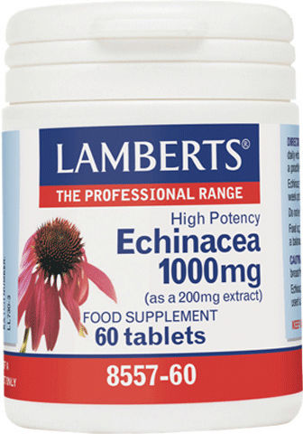 Lamberts Echinacea 1000mg 60 Tablets