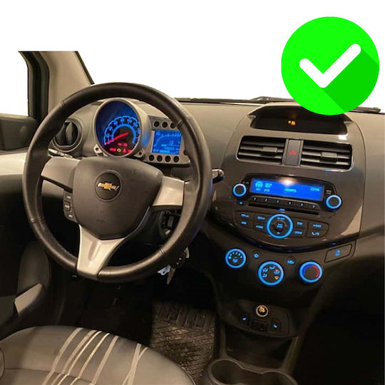 Carmedia Car Audio System for Chevrolet Spark 2009-2015 (Bluetooth/USB/WiFi/GPS/Apple-Carplay/Android-Auto) with Touch Screen 9"