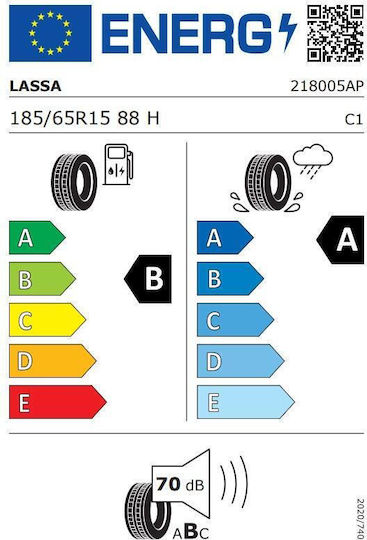 Lassa Revola 185/65R15 88H Лято Гума
