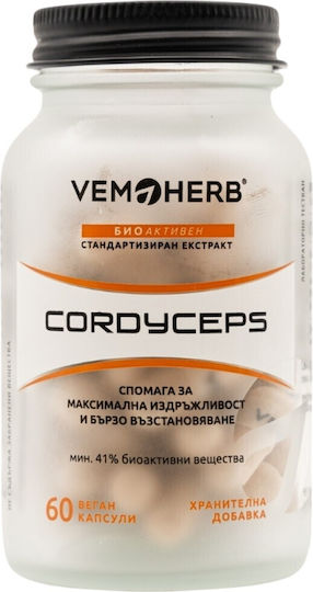 Vemoherb Cordyceps 650мг 90 вегетариански капсули