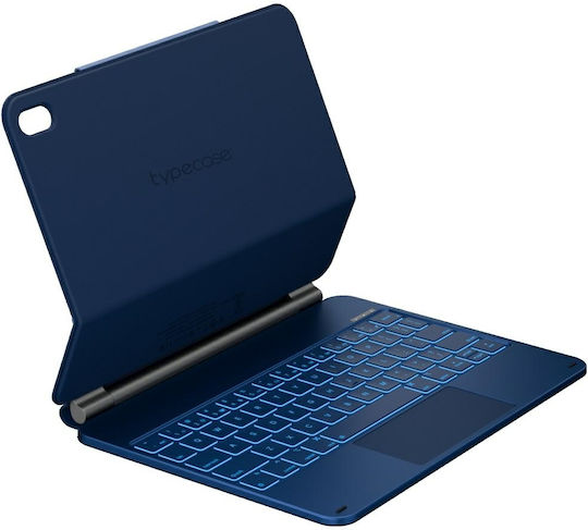 Typecase Case Edge Tastatur iPad 11'' (A16) 2025 iPad 10,9'' 2022 Pacific Blau Kb206-100-d-pbu-pbu-b-us-v5b