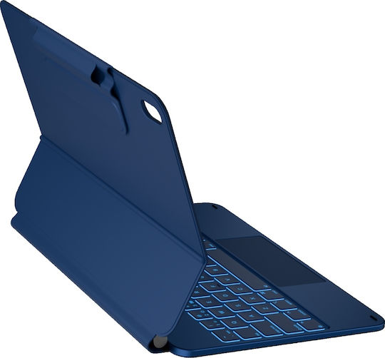 Typecase Case Edge Tastatur iPad 11'' (A16) 2025 iPad 10,9'' 2022 Pacific Blau Kb206-100-d-pbu-pbu-b-us-v5b