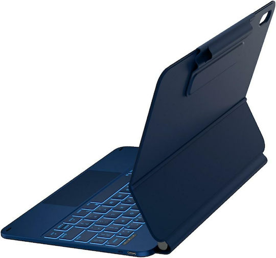 Typecase Case Edge Tastatur iPad 11'' (A16) 2025 iPad 10,9'' 2022 Pacific Blau Kb206-100-d-pbu-pbu-b-us-v5b