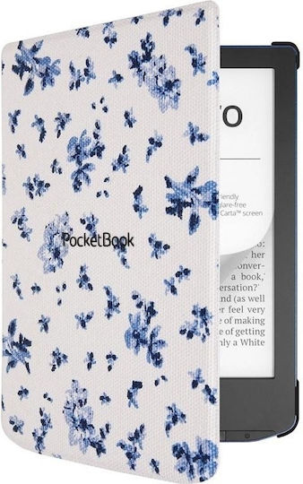 Pocketbook Flip Cover Shell - Flowers (Verse / Verse Pro)