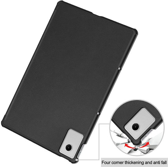 Techsuit Flip Cover Μαύρη (Lenovo Idea Tab Plus 12.1)