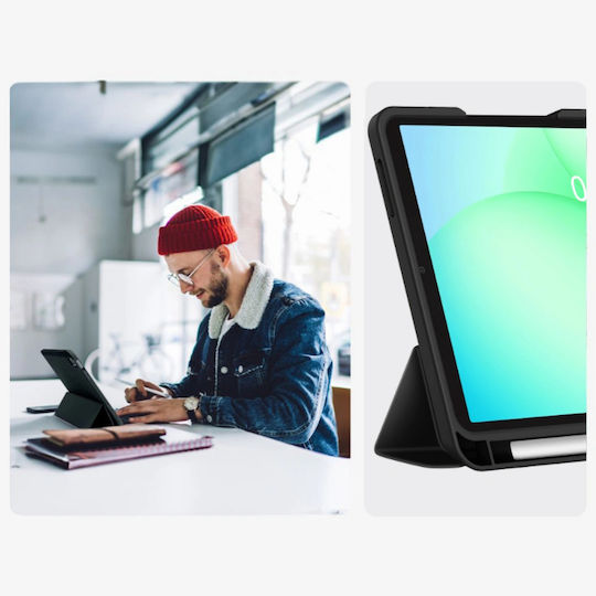 Sc Pen Flip Cover Blacη (Galaxy Tab A9+ 11")