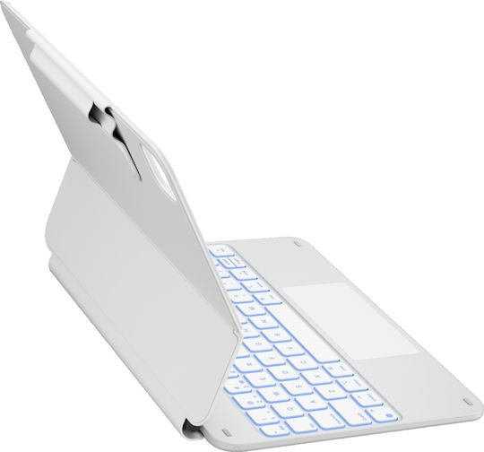 Typecase Klappdeckel Robust mit Tastatur Weie (iPad Air 11 2024/2025)