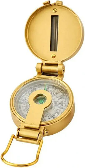 Military Survival Compass Metal Foldable Absolute Accuracy On The Mountain