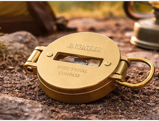 Military Survival Compass Metal Foldable Absolute Accuracy On The Mountain