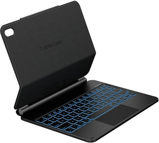 Typecase Case Edge Keyboard iPad 11'' A16 2025 iPad 10.9'' 2022 Black Kb206-100-d-blk-blk-b-us-v5b