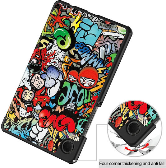 Techsuit Foldpro Flip Cover Πολύχρωμη (Samsung Galaxy Tab A11, A9)