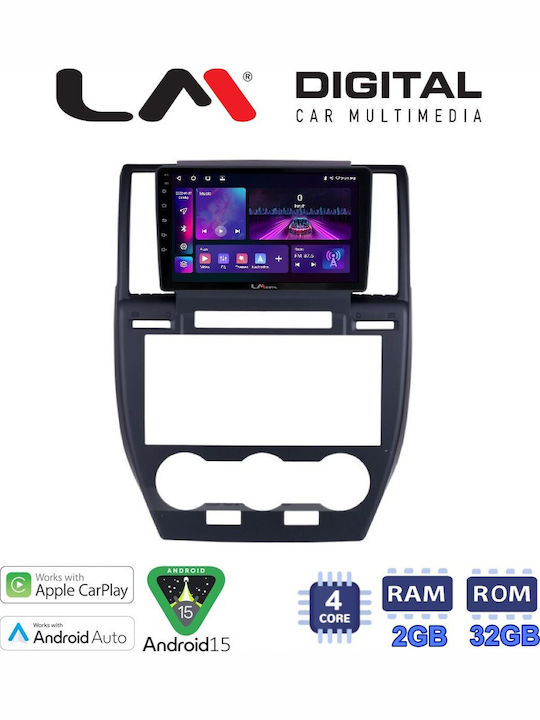 LM Digital Auto-Audiosysteme für Land Rover Freelander 2007 > 2013 Bluetooth USB Eingebautes Wi-Fi GPS Apple CarPlay Android Auto