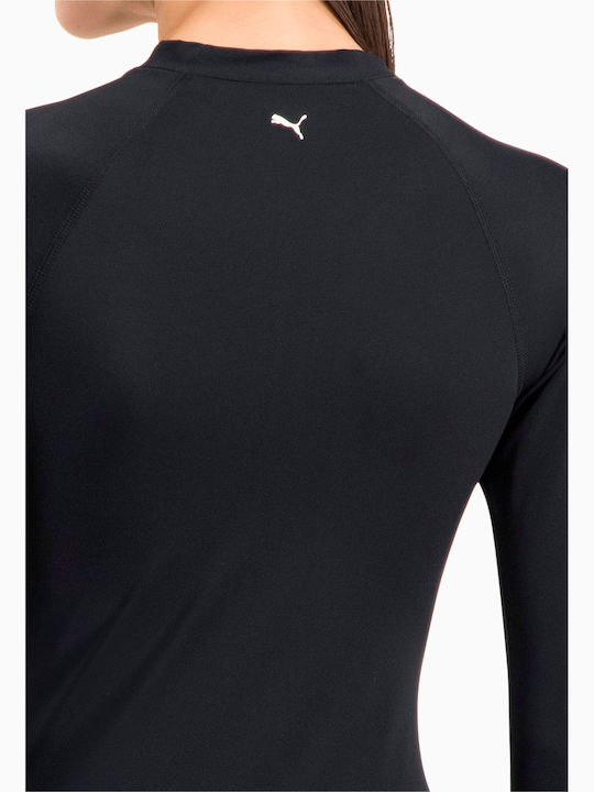 Sportlicher Badeanzug Schwarz