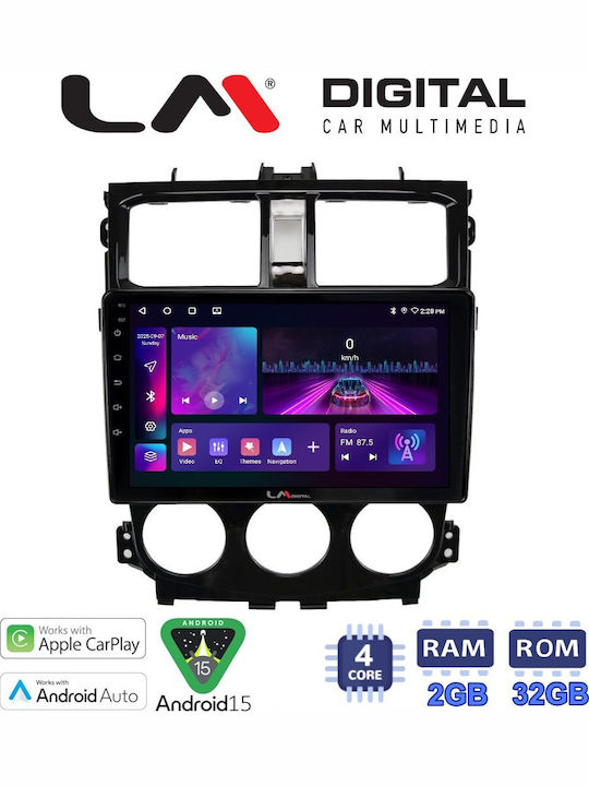 LM Digital Car Audio System for Mitsubishi Colt 2013 (Bluetooth USB Wi-Fi GPS Apple CarPlay Android Auto)