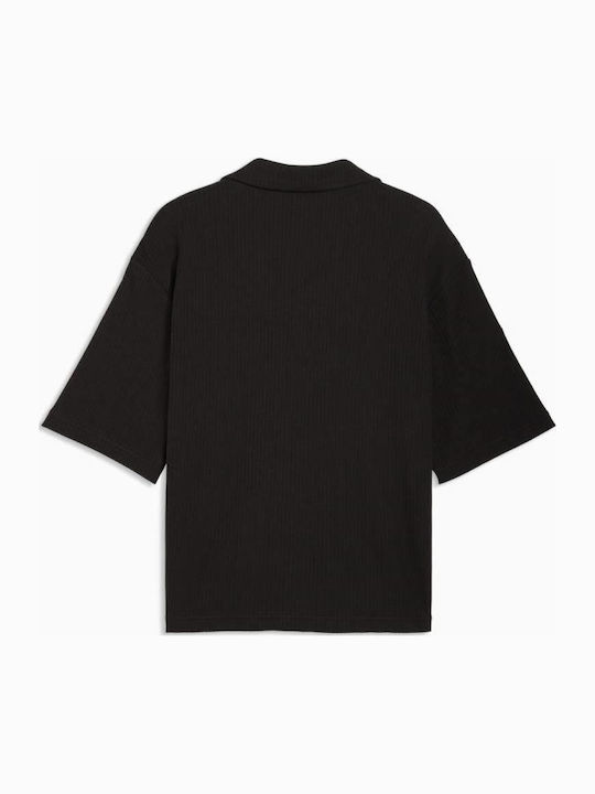 Κοντομάνικο Πουκάμισο Black