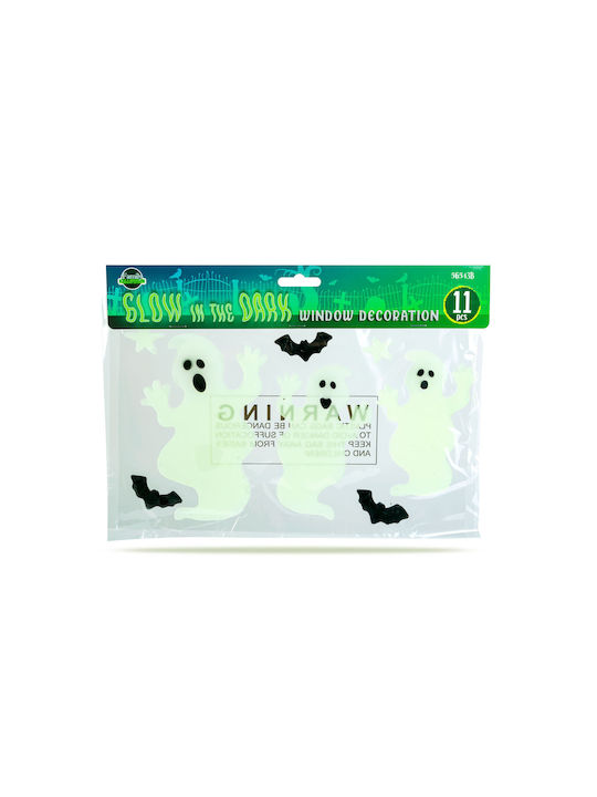 Autocolant Decorativ Pentru Copii Pentru Sticlă 29x16cm 11 Bucăți