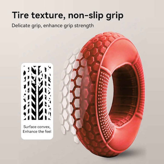 Uncle George Power Gripper Ring Red with Resistance up to 23kg