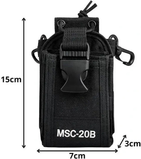 Baofeng Msc-20b Zubehör für Zwei-Wege-Radios Fall Kompatible Modelle