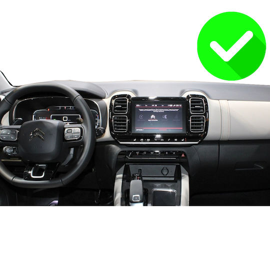 Carmedia Ηχοσύστημα Αυτοκινήτου για Citroen C5 Aircross 2017-2021 (Bluetooth/USB/WiFi/GPS/Apple-Carplay/Android-Auto) με Οθόνη Αφής 12.3"