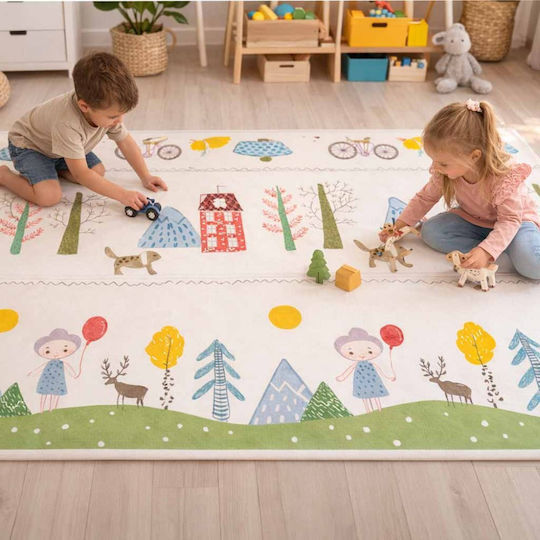 ikonka Χαλάκι Δραστηριοτήτων Πολύχρωμο 150x200cm