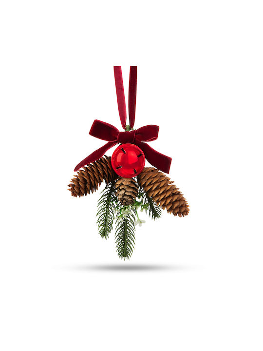 Plastic Bell Ornament 15x16cm