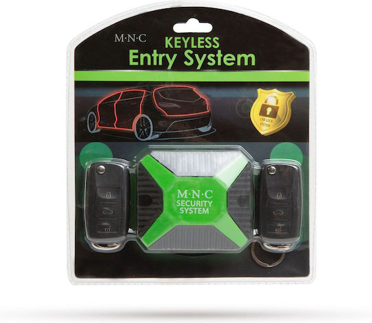Kit Încuietoare Centrală Auto Telecomandă Tip Flip 12v 2 Chei Rază 20-30m